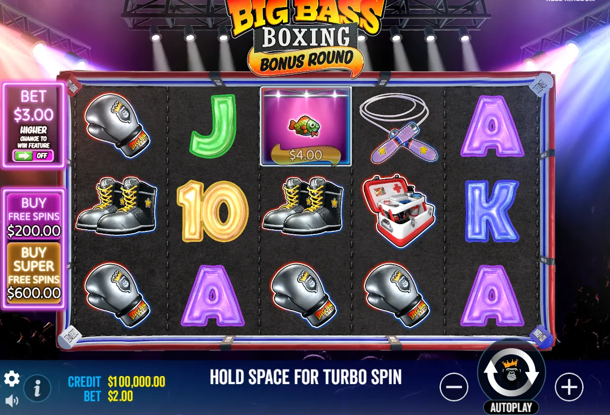 Big Bass Boxing Bonus Round