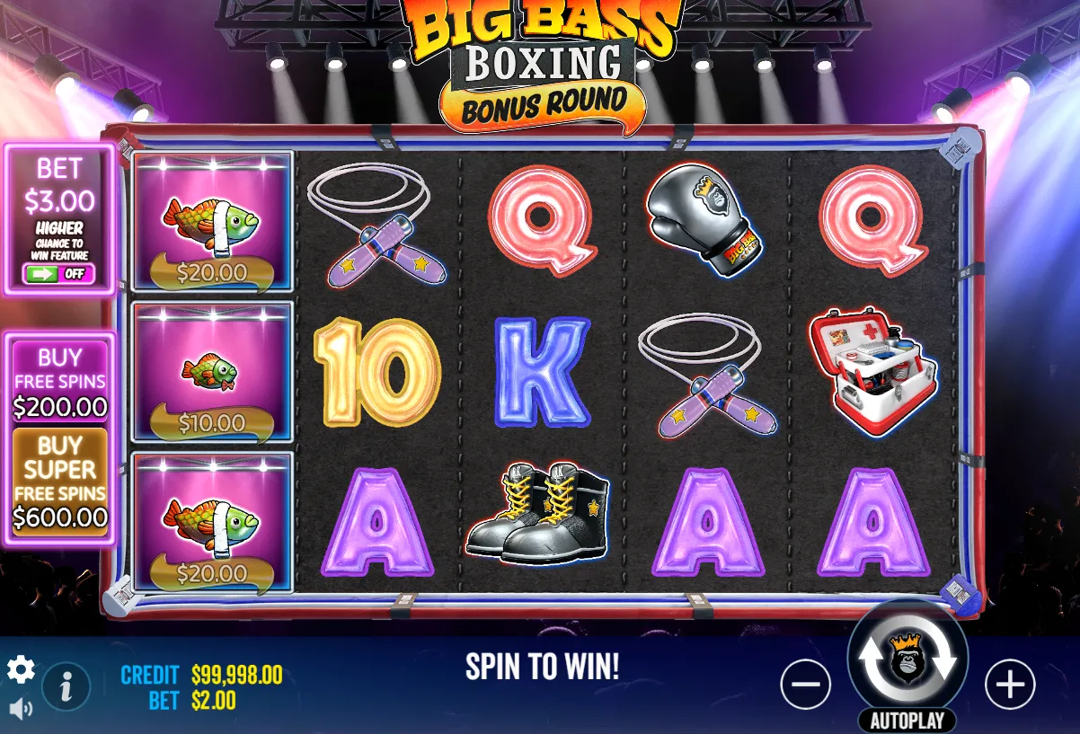 Big Bass Boxing Bonus Round demo