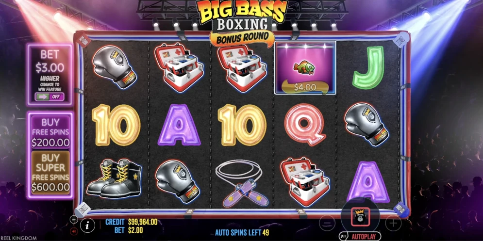 Big Bass Boxing Bonus Round